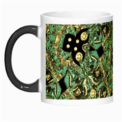 Luxury Abstract Golden Grunge Art Morph Mug by dflcprints