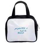 risk it Classic Handbag (Two Sides) Front