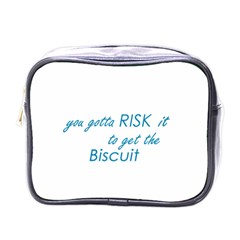 Risk It Mini Travel Toiletry Bag (one Side)