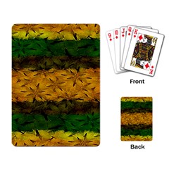 Tribal Floral Pattern Playing Cards Single Design by dflcprints