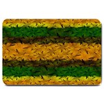 Tribal Floral Pattern Large Door Mat 30 x20  Door Mat