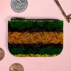 Tribal Floral Pattern Coin Change Purse by dflcprints