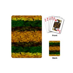 Tribal Floral Pattern Playing Cards (mini) by dflcprints