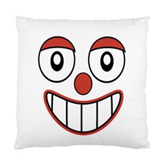 Happy Clown Cartoon Drawing Cushion Case (single Sided)  by dflcprints