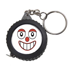 Happy Clown Cartoon Drawing Measuring Tape by dflcprints