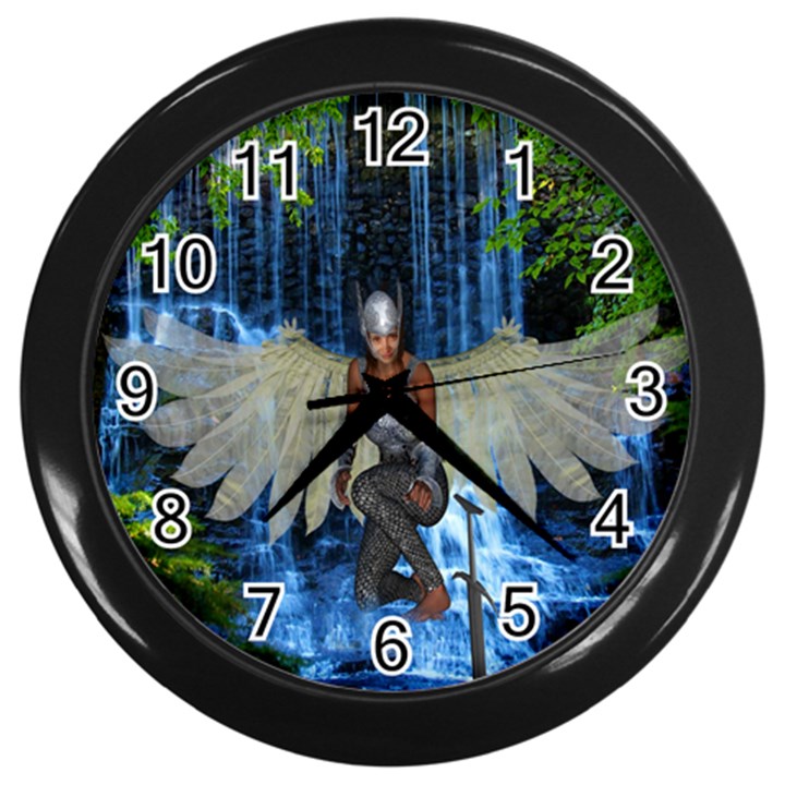 Magic Sword Wall Clock (Black)