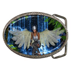 Magic Sword Belt Buckle (oval) by icarusismartdesigns