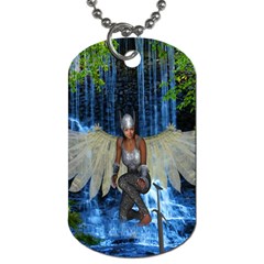 Magic Sword Dog Tag (one Sided) by icarusismartdesigns