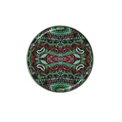 Tribal Ornament Pattern In Red And Green Colors Golf Ball Marker 10 Pack (for Hat Clip) by dflcprints