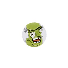 Mad Monster Man With Evil Expression 1  Mini Button Magnet by dflcprints