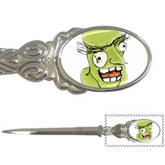 Mad Monster Man With Evil Expression Letter Opener by dflcprints