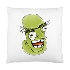 Mad Monster Man With Evil Expression Cushion Case (single Sided)  by dflcprints