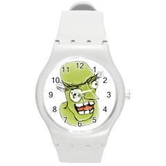 Mad Monster Man With Evil Expression Plastic Sport Watch (medium) by dflcprints