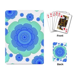 Retro Style Decorative Abstract Pattern Playing Cards Single Design by dflcprints