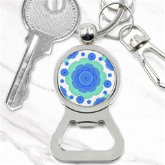 Retro Style Decorative Abstract Pattern Bottle Opener Key Chain by dflcprints