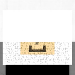 Custom Block Head Jigsaw Puzzle (rectangle) by BlockCrafts