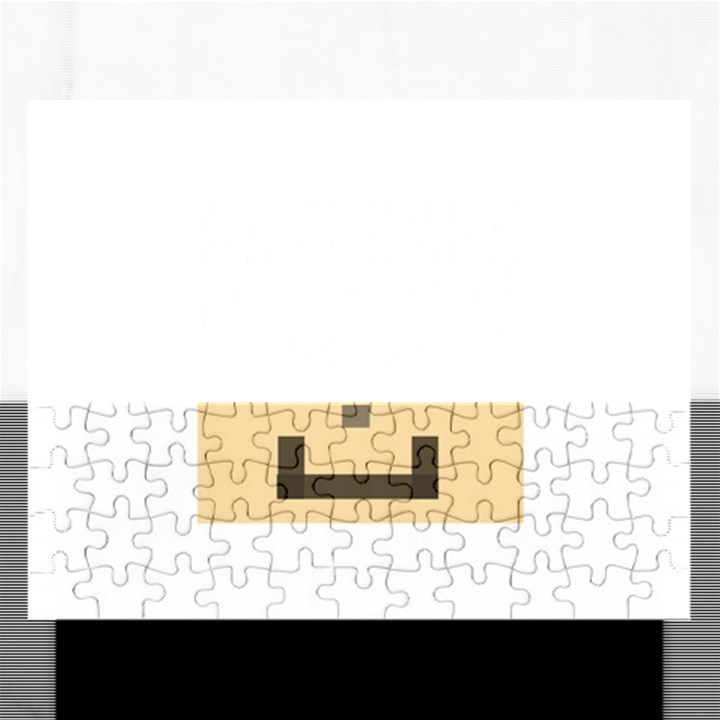 CUSTOM block head Jigsaw Puzzle (Rectangle)