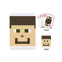 Custom Block Head Playing Cards (mini) by BlockCrafts