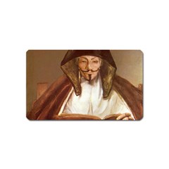 Anonymous Reading Magnet (name Card) by AnonMart