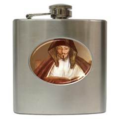 Anonymous Reading Hip Flask