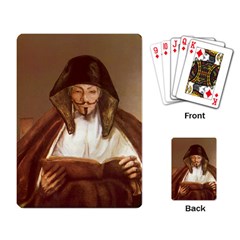 Anonymous Reading Playing Cards Single Design by AnonMart