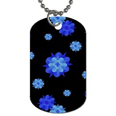 Floral Print Modern Style Pattern  Dog Tag (one Sided) by dflcprints