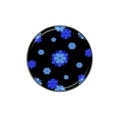 Floral Print Modern Style Pattern  Golf Ball Marker (for Hat Clip) by dflcprints