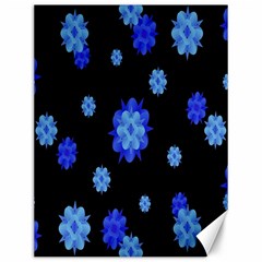 Floral Print Modern Style Pattern  Canvas 12  X 16  (unframed) by dflcprints