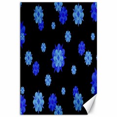 Floral Print Modern Style Pattern  Canvas 12  X 18  (unframed) by dflcprints