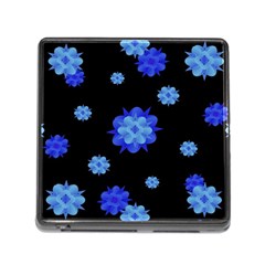 Floral Print Modern Style Pattern  Memory Card Reader With Storage (square) by dflcprints