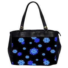 Floral Print Modern Style Pattern  Oversize Office Handbag (two Sides) by dflcprints