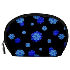 Floral Print Modern Style Pattern  Accessory Pouch (large) by dflcprints