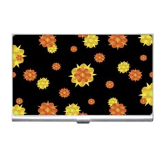 Floral Print Modern Style Pattern  Business Card Holder by dflcprints