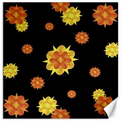 Floral Print Modern Style Pattern  Canvas 20  X 20  (unframed) by dflcprints