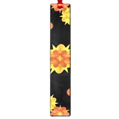 Floral Print Modern Style Pattern  Large Bookmark by dflcprints