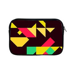 Shapes In Retro Colors 2 Apple Ipad Mini Zipper Case by LalyLauraFLM