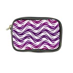 Purple waves pattern Coin Purse Front