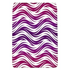 Purple Waves Pattern Removable Flap Cover (large) by LalyLauraFLM