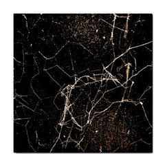 Spider Web Print Grunge Dark Texture Ceramic Tile by dflcprints