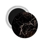 Spider Web Print Grunge Dark Texture 2.25  Button Magnet Front