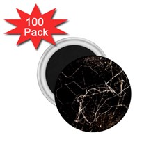 Spider Web Print Grunge Dark Texture 1 75  Button Magnet (100 Pack) by dflcprints