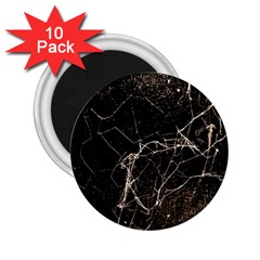 Spider Web Print Grunge Dark Texture 2 25  Button Magnet (10 Pack) by dflcprints