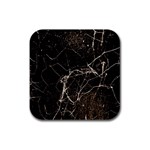 Spider Web Print Grunge Dark Texture Drink Coasters 4 Pack (Square) Front