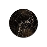 Spider Web Print Grunge Dark Texture Magnet 3  (Round) Front