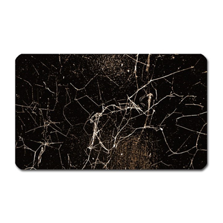 Spider Web Print Grunge Dark Texture Magnet (Rectangular)