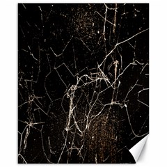 Spider Web Print Grunge Dark Texture Canvas 16  X 20  (unframed) by dflcprints