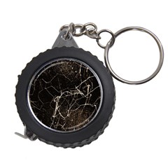 Spider Web Print Grunge Dark Texture Measuring Tape by dflcprints