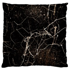 Spider Web Print Grunge Dark Texture Standard Flano Cushion Case (one Side) by dflcprints