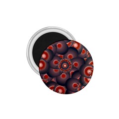 Modern Floral Decorative Pattern Print 1 75  Button Magnet by dflcprints