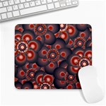 Modern Floral Decorative Pattern Print Large Mouse Pad (Rectangle) Front